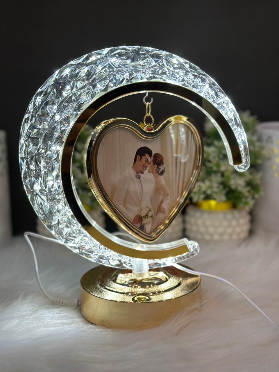 Crystal Moon Lamp | Cuatomize Your Picture
