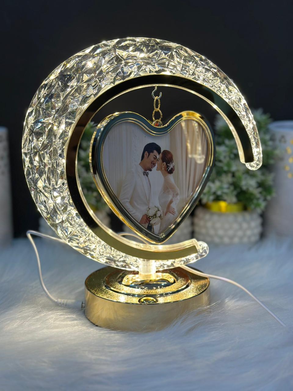 Crystal Moon Lamp | Cuatomize Your Picture