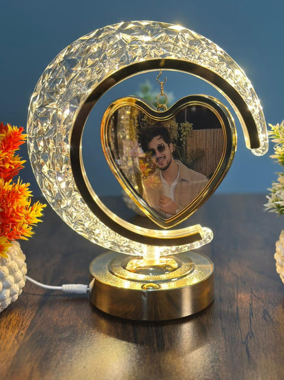 Customized Heart LED Photo Lamp – Personalized Gift for Couples & Loved Ones